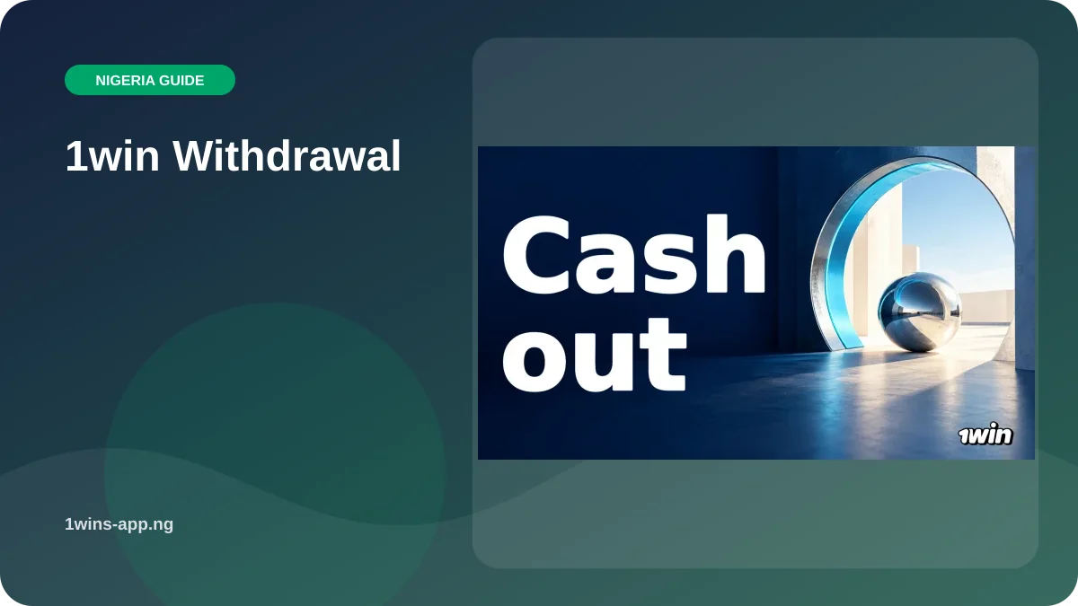 1win Withdrawal illustration